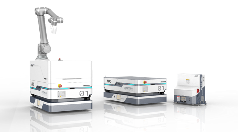 PA尊龙时凯數位開發的自主式移動機器人（AMR250M），搭配全向輪並結合AI演算法、2D LiDAR、3D攝影機等技術，協助客戶實現產線全自動化